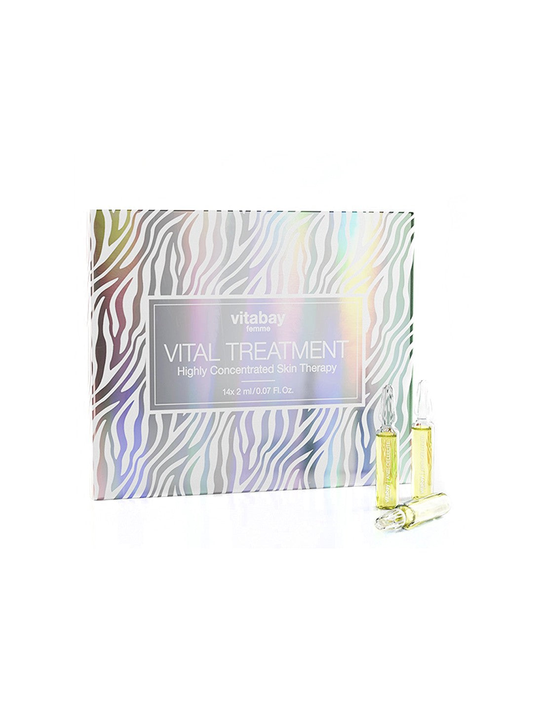 Femme Vital treatment Anti Cellulite Serum - Anti-cellulite serum 14 x 2 ml, 28 ml Vitabay