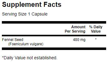 Fennel 480 mg - 100 капсули