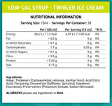 Fit Cuisine Low-Cal Syrup | Twirler Ice Cream - 425 ml