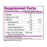 Flaxseed Oil 90 Gel Capsules