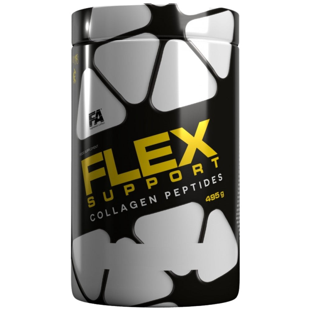 Flex Support | Hydrolyzed Collagen Peptides + Glucosamine, Chondroitin, MSM, Hyaluronic Acid - 495 grams