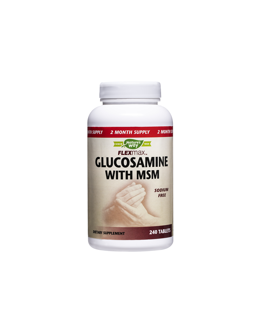 Flexmax ™ Glukoksamine sulfate msm 875 mg - 240 Pëllen