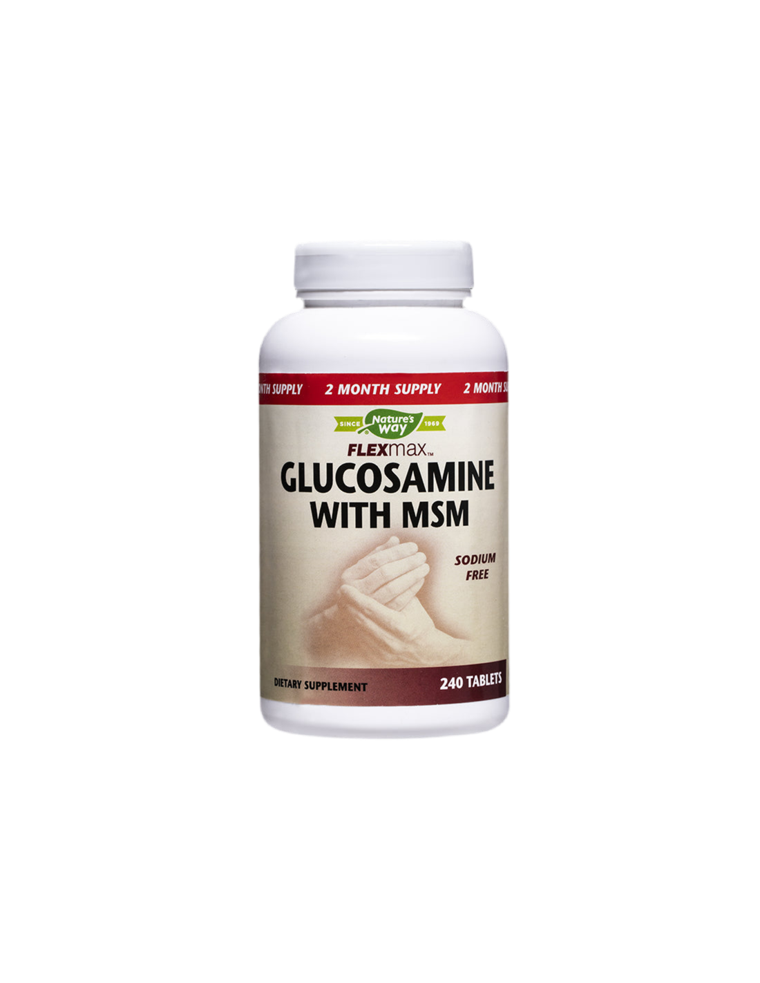 Flexmax ™ Glukoksamine sulfate msm 875 mg - 240 Pëllen