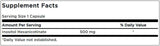 Niacyna 500 mg bez spłukiwania - 240 kapsułek