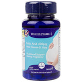 Kwas foliowy 400 mcg + witamina D 400 IU / ciąża Obsługa 90 tabletek