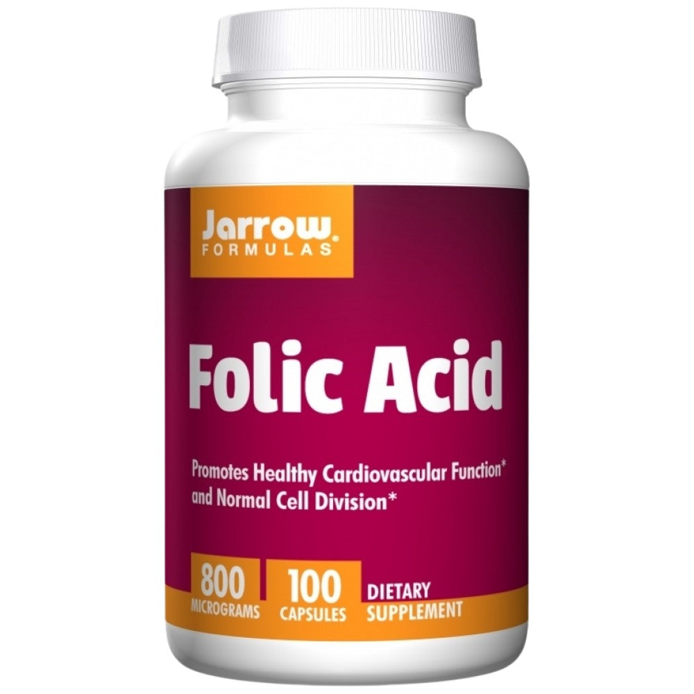 Folic Acid 800 mcg 100 capsules