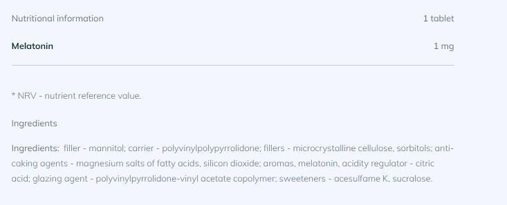 Forsen Fast Melatonin 30 Tabs OLIMP