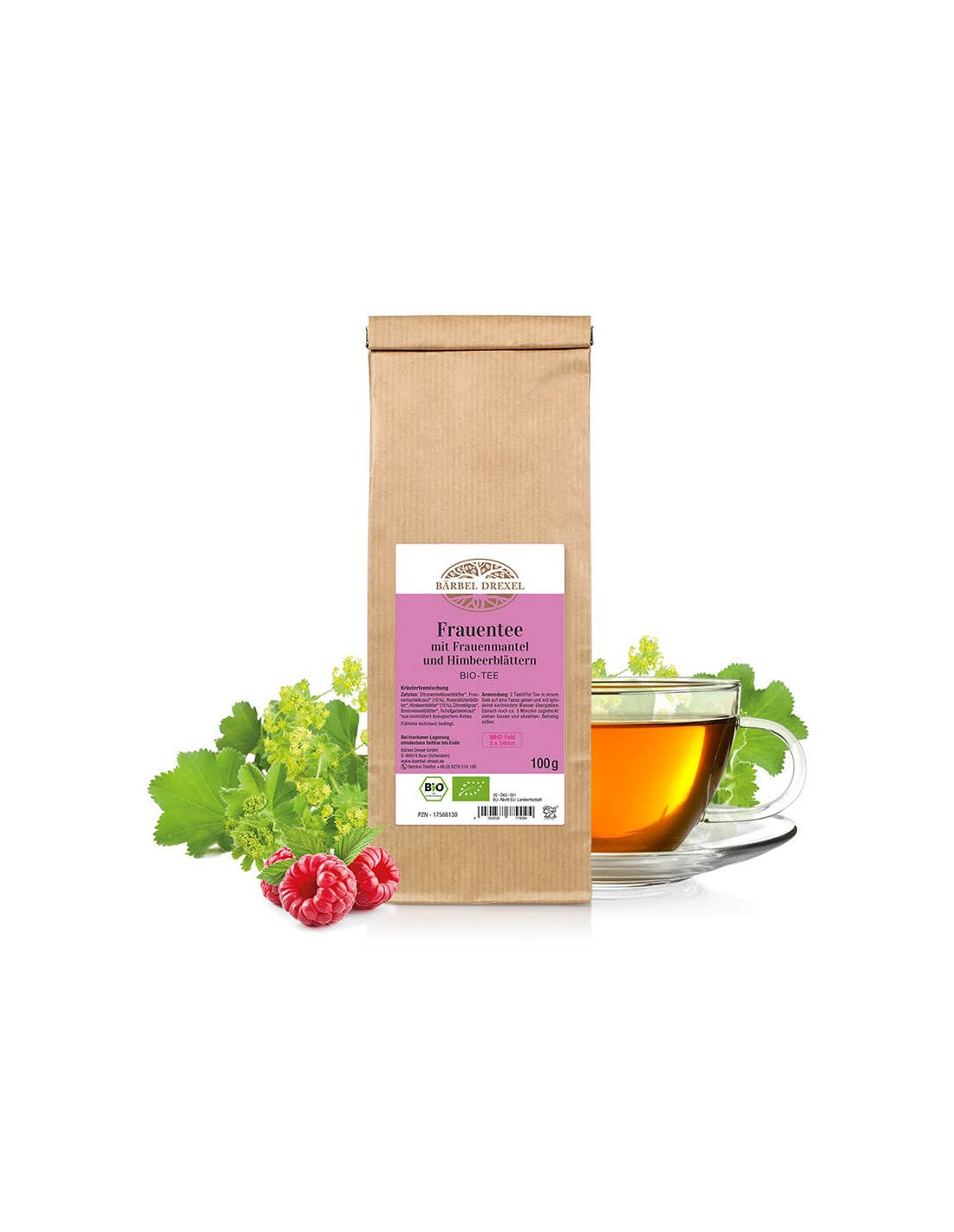 Fratenee Mituueenmantelatt annuléierter Bio-Bio-Organic Téi fir d'Fraenholonal Balance