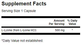 L-Lysine 500 mg 300 Kapselen