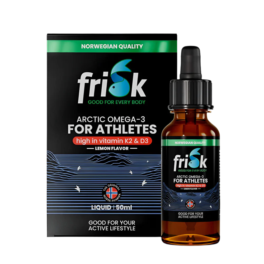 Arktis Sport-Omega-3 fir Athleten-wilde Fësch aus Norwegen / Zitroune Goût-50 ml