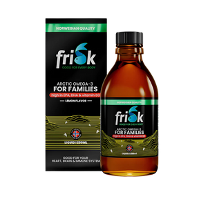 Arctic Liquid – Liquid Omega-3 – Lemon Flavor / 100% Wild Cod from Norway – 200 ml - Nutra Best Europe