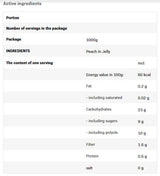 Frulove in Jelly | Peach - 1000 grams