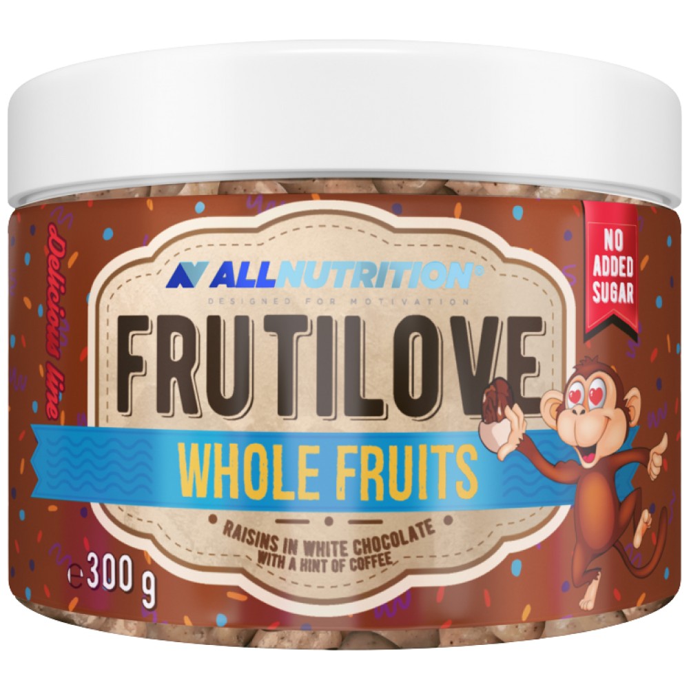 FrutiLove | Raisins in White Chocolate and Coffee 300 grams