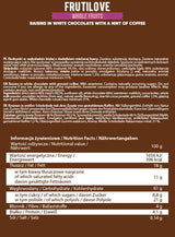 FrutiLove | Raisins in White Chocolate and Coffee 300 grams