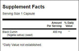 Volledig spectrum zwart komijnzaad 400 mg - 60 capsules