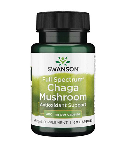 Volledig spectrum chaga champignon 400 mg - 60 capsules