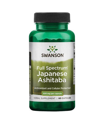Visas spektras japoniškas Ashitaba 500 mg - 60 kapsulių