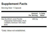 Full Spectrum Sea Buckthorn 400 mg - 60 capsules