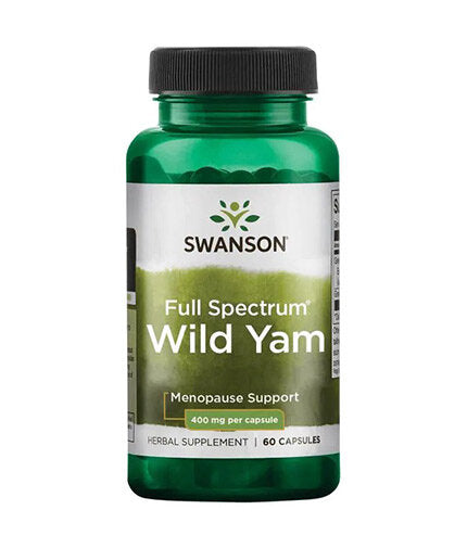 Full Spectrum Wild Yam 400 mg - 60 capsules