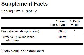 Full Spectrum Boswellia and Curcumin - 60 капсули