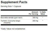 Full Spectrum Boswellia and Curcumin - 60 capsules