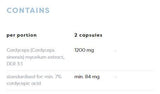 Cordyceps 1200 mg - 120 capsules