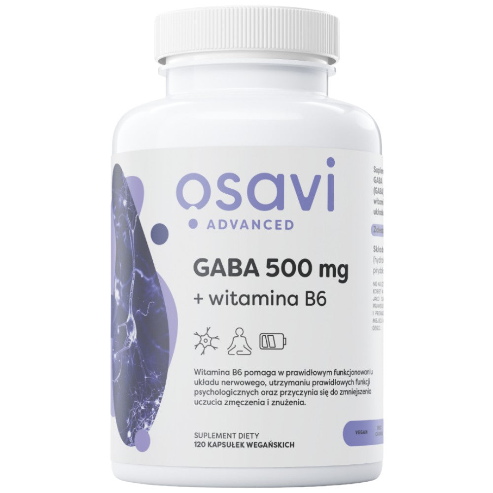 GABA 500 mg + vitamín B6 - 120 tobolek