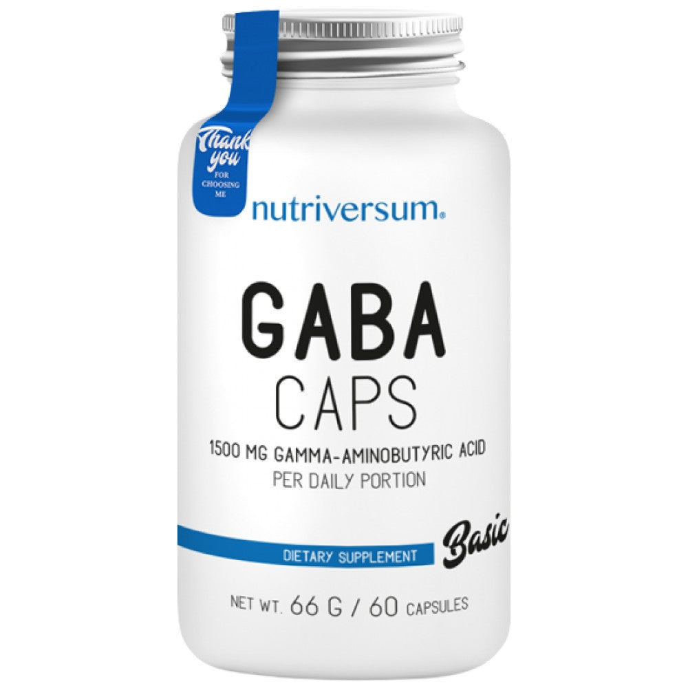 GABA 750 mg - 60 kapsulių