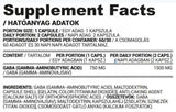 GABA 750 mg - 60 kapsulių