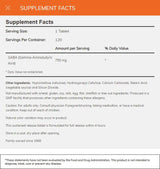 GABA 750 mg / liberação sustentada - 120 comprimidos