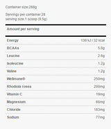 Auksinis standartas BCAA/28 Serv. - 0,260 kg