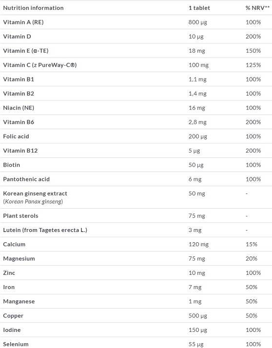 Gold-vit Senior 30 tabletek
