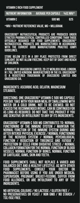 Grasberg Vitamin c 500mg / 60 Fallen