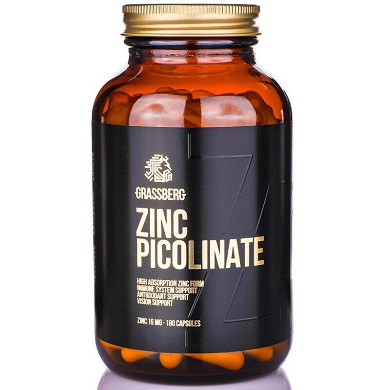 Grasberg zinz pitsinat 15mg - Higg absorbéieren / 60/180 Fallen