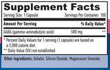 GABA 500 mg / 100 čepic.