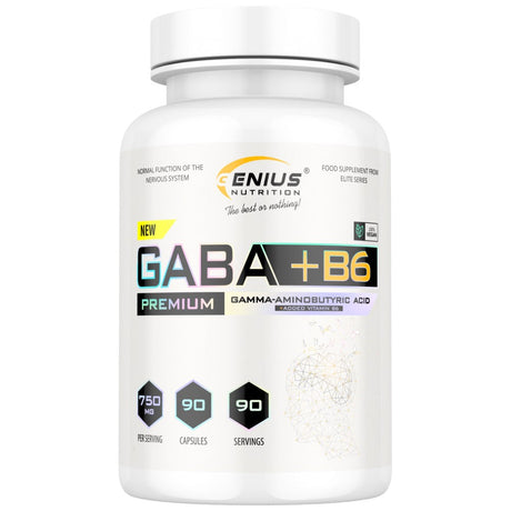 GABA 750 mg + B6 - 90 капсули - Feel You