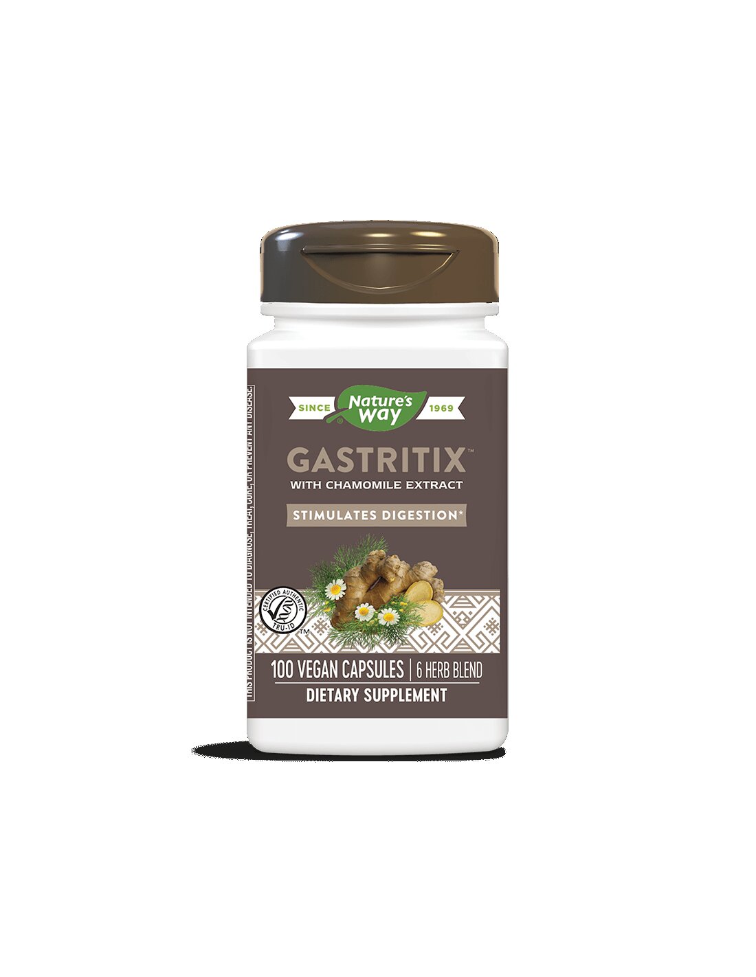 Gastritix ™ - Gastritix ™ - Kraider Formel fir Gaslas a Bauch Bauch, 100 Kapselen d'Manéier