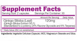 Ginkgo biloba -extract 120 mg 60 capsules