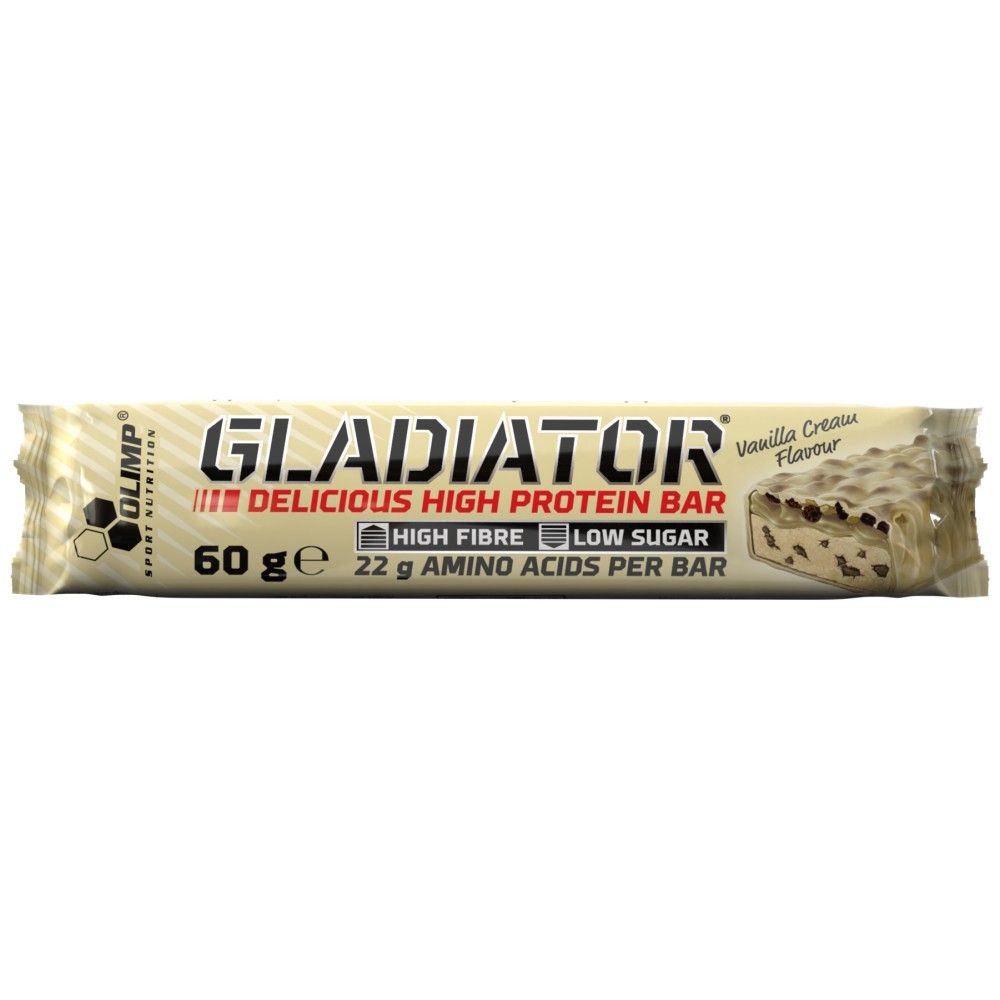 Gladiator / Héich Proteinbar Bar - 60 Gramm