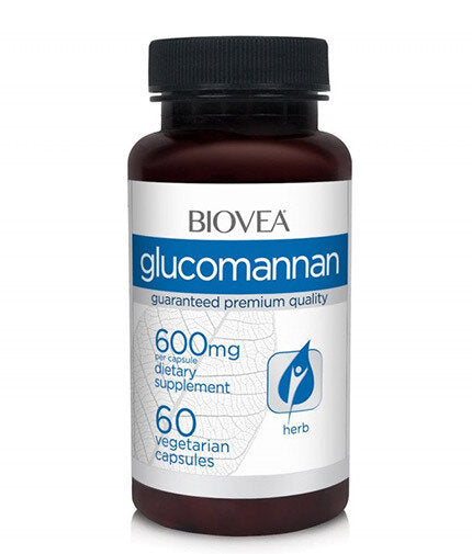 Glucomannan 600 mg/60 tapas