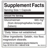 Glucomannan/Konjac Root 665 mg - 90 cápsulas