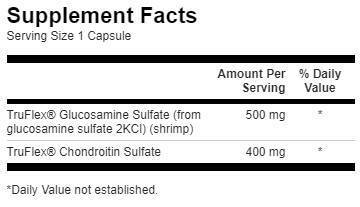 Gliukozaminas ir chondroitinas 500/400 mg - 90 kapsulės