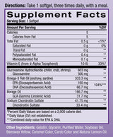 Gliukozamino omega 3 - 90 gelio kapsulės