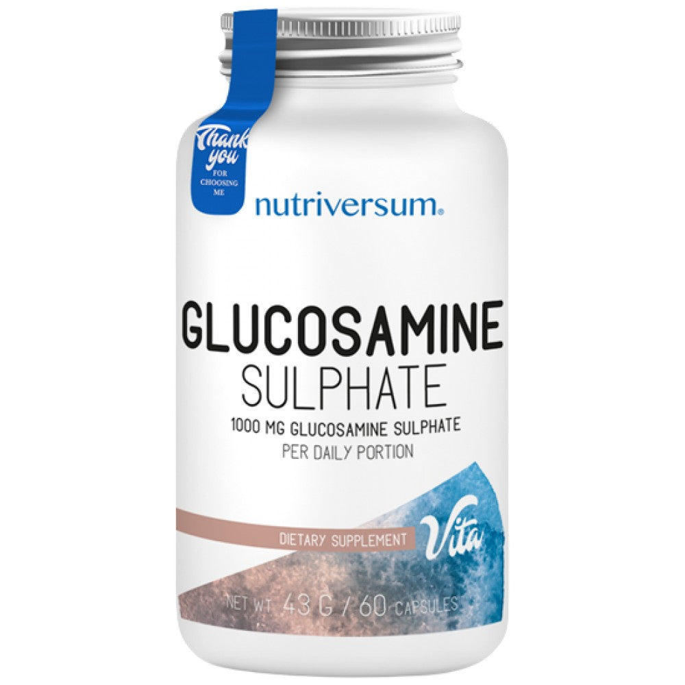 Sulfato de glucosamina 500 mg - 60 cápsulas