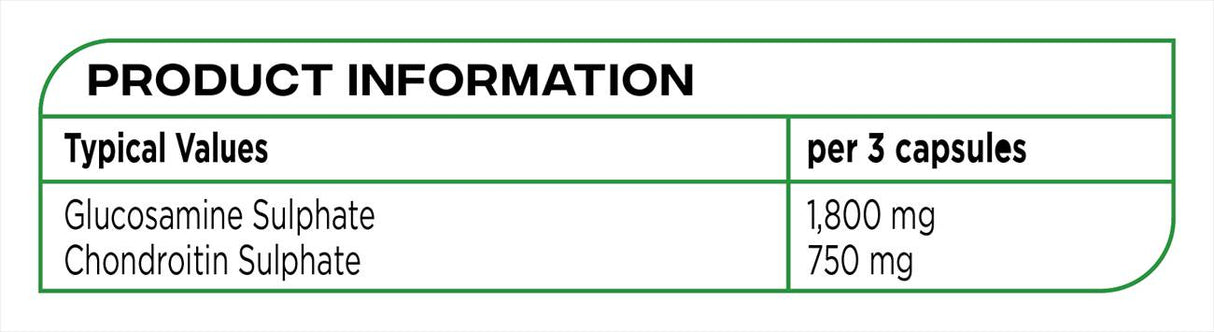 Glukosamine Chondroitin - 90 Kapselen