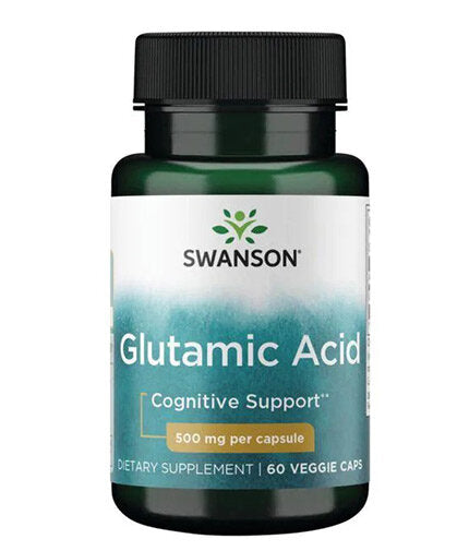 Ácido glutámico 500 mg - 60 cápsulas