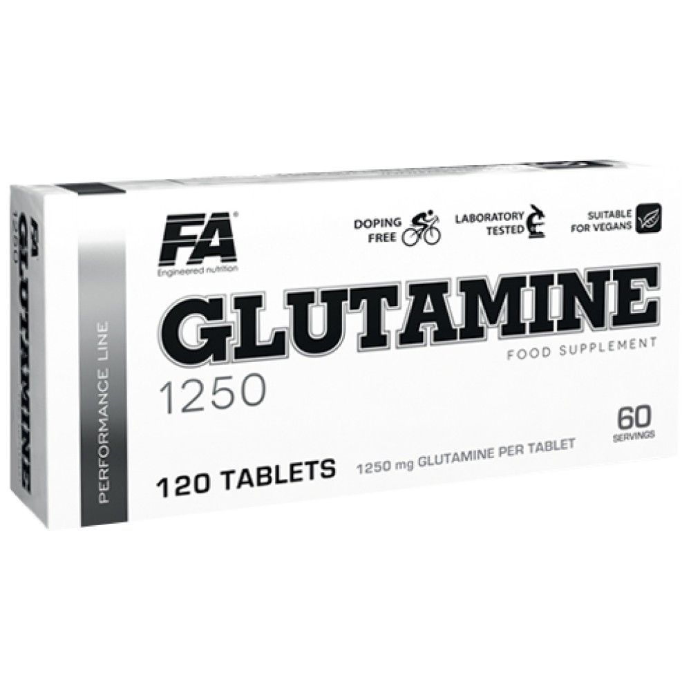Glutamine 1250 - 120 Tablets