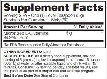 Glutamine - 300 gram