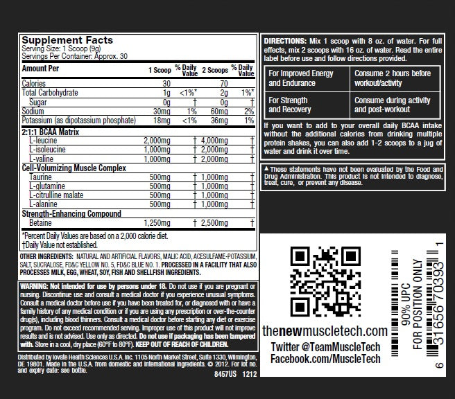 Glutamine 300 g.