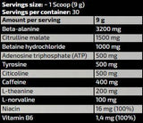 Gold Line / Full Blown Energizer Pre-Workout / Sample 9 grams